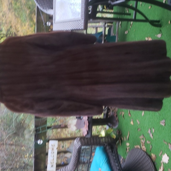 Mink fur long coat - Picture 4 of 5